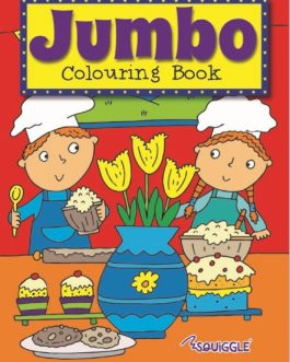 Jumbo Colouring Book 3 & 4