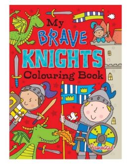 Pirates & Knights Colouring Books