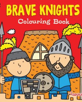 Boys Colouring Books, Pack of 4 Books 21x21cm