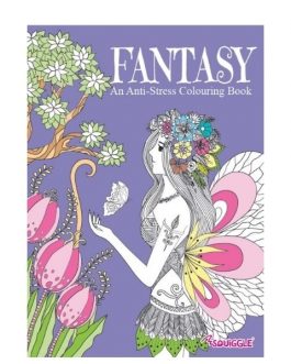 Fashion & Fantasy Anti-Stress Colouring Books