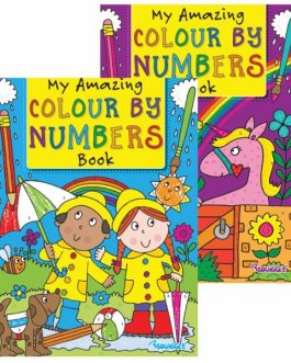 Colour by Numbers Book