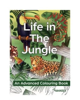 Life in The Jungle, Advanced Colouring Book