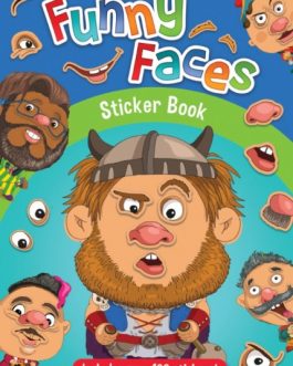 Funny Face Sticker Book 1 & 2