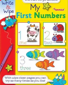 My First Numbers & ABC Write & Wipe Book