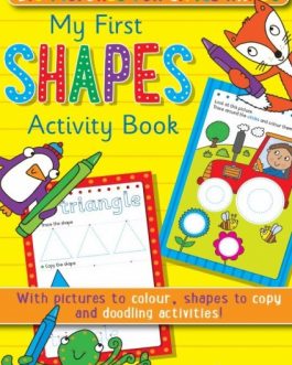 My First ABC/123/Shapes Activity Books (All 3 books)