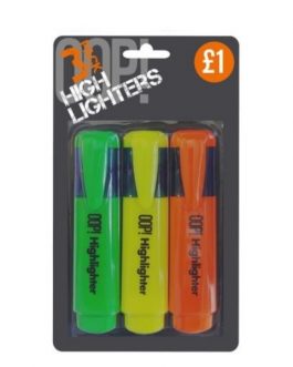 3pk Highlighters