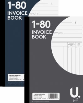 Invoice Book 1-80 x 1 Random Book