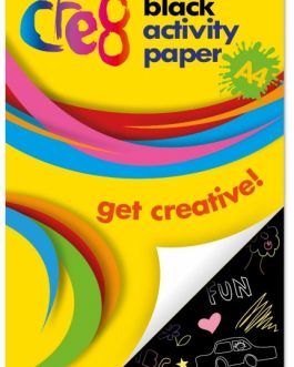 A4 Black Activity Paper