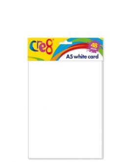 A5 White Card, 48 sheets