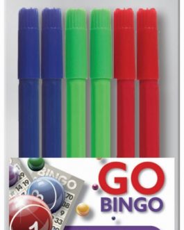 Bingo Pens, 6pk