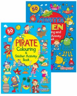 My Fun Sticker Activity Book Pirates & Monsters