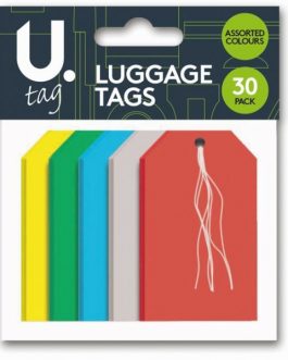 30pk Luggage Tags