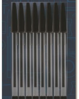 Ballpoint Pens 8pk Black