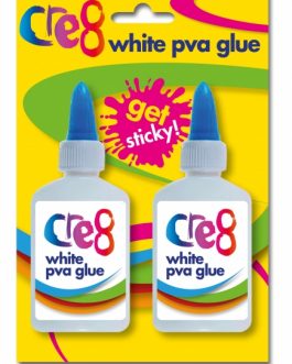 White PVA Glue, 2pk