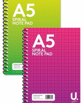 A5 Spiral Pad Asst 2