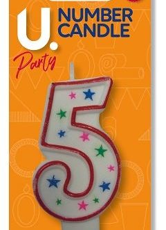 Number Candle 5