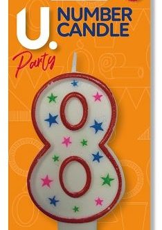 Number Candle 8