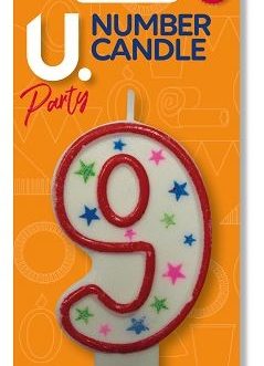 Number Candle 9