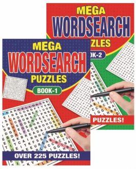 A5 Word Search Book Both Books