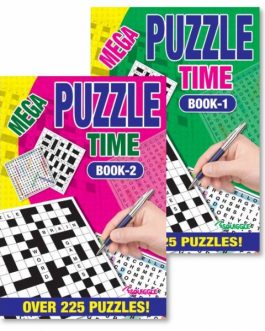 A5 Puzzle Time Book