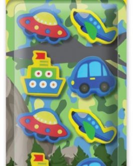 Boys Eraser Set, 8pk