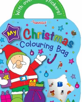 Christmas Colouring & Sticker Bag Book