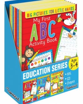 My First ABC/123/Shapes Activity Books (All 3 books)