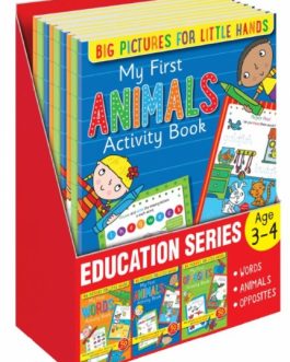 My First Words/Opposites/ Animals Activity Books (All 3 Books)