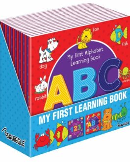 My First ABC/123 Learning Book 21x21cm 1 X Random