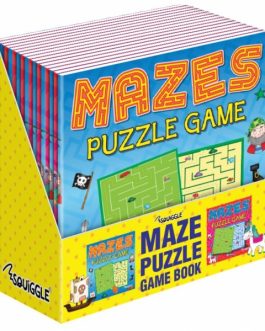 Mazes Puzzle Book 1 & 2, 21x21cm