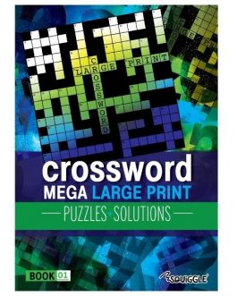 Mega Large Print Modern Crossword Book 1