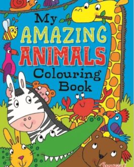 Amazing Animals & Pets Colouring Books